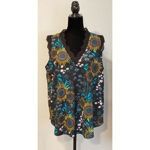 Gorgeous Lace Floral Top